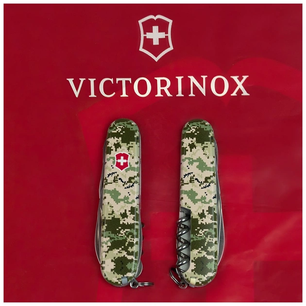 Ніж Victorinox Climber Army Піксель + Лого (1.3703.3_W3941p) - picture 11