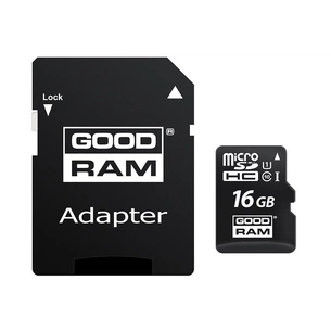 Карта пам'яті Goodram 16GB microSDHC Class 10 (M1AA-0160R12) изображение 1
