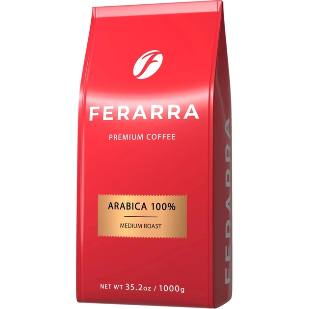Кофе Ferarra Caffe 100% Arabica в зернах 1 кг (fr.17673) - изображение 1