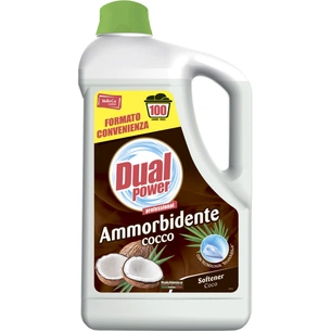 Кондиціонер для білизни Dual Power Кокос 5 л (8054633838334) зображення 1