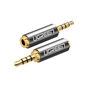Перехідник 2.5mm M to 3.5mm F adapter black Ugreen (20501) - зменшене зображення 1