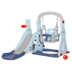 Гірка Mealux Bunny (KD-B261 Blue) зображення 1