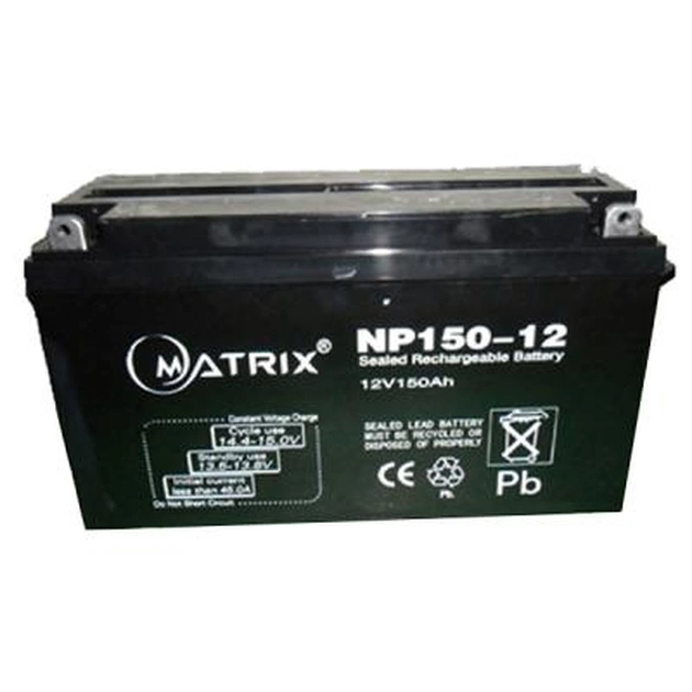 Батарея к ИБП Matrix 12V 150AH (NP150-12) - изображение 1