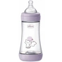 Пляшечка для годування Chicco Perfect 5 із силіконовою соскою 2+ місяців 240 мл Рожева (20223.12.40) - зменшене зображення 1