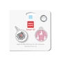 Адресник для тварин WAUDOG Smart ID з QR паспортом "Лами", круг 25 мм (0625-0217) - зменшене зображення 4