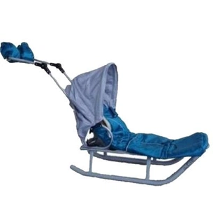 Санки Anmar Active серые с бирюзовым (16695) зображення 1