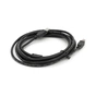 Кабель для принтера USB 2.0 AM/BM 3.0m ferrite black Voltronic (YT-AM/BM-3.0B) - зменшене зображення 2