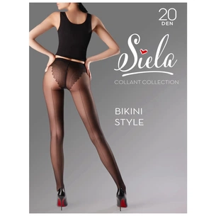 Колготи Siela Bikini Style 20 Den Nero - 2 (4823116900660) зображення 1