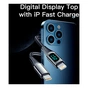 Дата кабель USB-C to Lightning 2.0m 20W Digital Display black Essager (EXCTL-YDA01) - зменшене зображення 8
