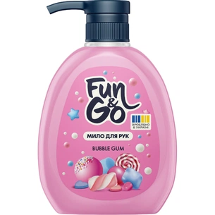 Рідке мило Fun&Go Bubble Gum 300 мл (4820204701765) изображение 1