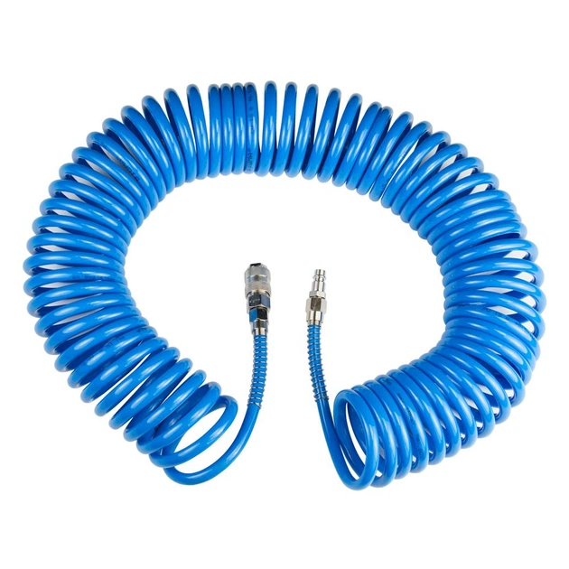 Пневматичний шланг Sigma спіральний поліуретановий (PU) 15м 6.5x10мм (7012131) - picture 1