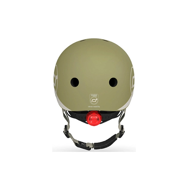 Шолом Scoot&Ride оливковий з ліхтариком 45-51см (SR-181206-OLIVE) - picture 2