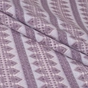 Плед Home Line флісовий Полар Полоса з рубчиком фіолетовий, 130х160см (170769) - зменшене зображення 3