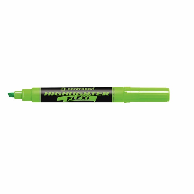 Маркер Centropen Fax Flexi 1-4.6 мм Зеленый (8542/04) - изображение 1