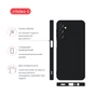 Чохол до мобільного телефона Intaleo Silicone Samsung Galaxy A24 Black (1283126600098) - зменшене зображення 4
