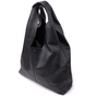 Сумка Grande Pelle Шопер 2 в 1 з натуральної шкіри Чорна (22881) - зменшене зображення 1