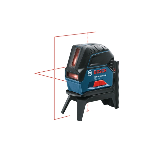 Лазерний нівелір Bosch Professional GCL2-50+RM1+BM3 до 20м, ±0.3мм/м, 4AAx1.5В, IP54, чохол, мішеннь, кейс (0.601.066.F02) - picture 7