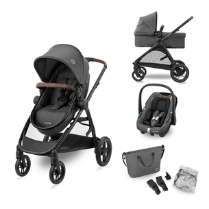 Коляска Maxi-Cosi 3 в 1 Zelia S Trio Dark Grey (1996551110) зображення 1