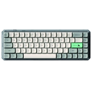 Клавіатура бездротова Motospeed Darmoshark K5 Gateron Yellow Pro Light Gray (dmk5lgypro) зображення 1