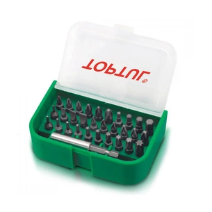 Набір біт Toptul для шуруповерта 31од. 1/4" SL;PH;PZ;TORX;HEX + магнітний три (GAAW3101) зображення 1
