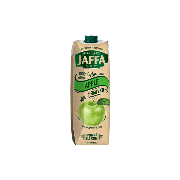 Сок Jaffa Яблочный 950 мл (4820192263818) - изображение 1