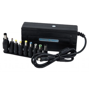 Блок живлення до ноутбуку Merlion 90W Universal, ручн. регулировка, 8 Г-обр. разъемов (00765) зображення 1