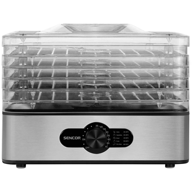Сушка для овочів та фруктів Sencor SFD950SS - зображення 8