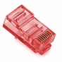 Конектор RJ45 cat.5e UTP 8P8C Red 100 шт Merlion (05357) - зменшене зображення 1
