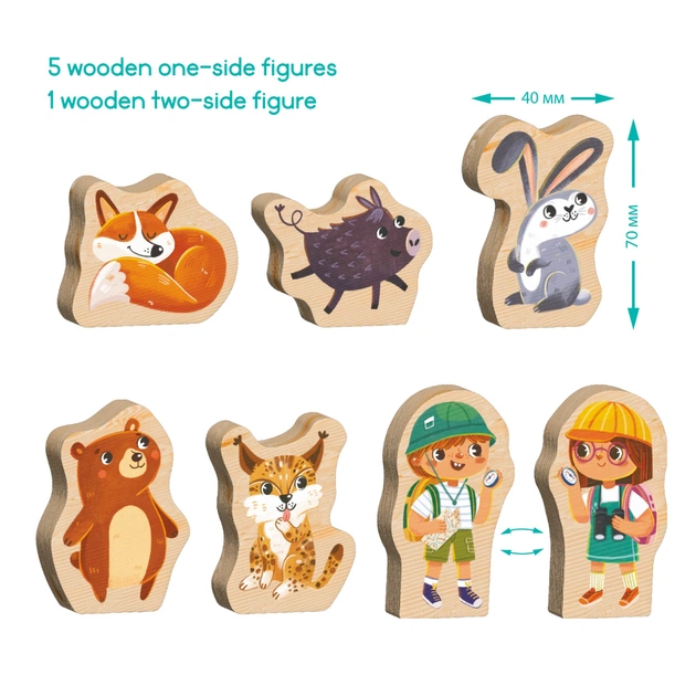 Пазл DoDo Хто живе в лісі? (300608) - picture 6