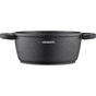 Каструля Ardesto Gemini Anzio скляна кришка 20 см 2,5 л чорна (AR2420GE) - зменшене зображення 4