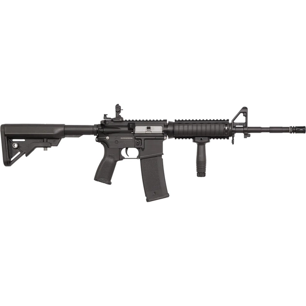 Гвинтівка страйкбольна Evolution Recon SOPMOD 14.5" Carbontech AEG Black (SL-1004) - picture 2