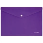 Папка - конверт Economix А4 180 мкм, непрозора, фактура "помаранч", фіолетова (E31305-58) - зменшене зображення 1
