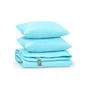 Ковдра MirSon Набір EcoSilk Всесезонний №1662 Eco Light Blue Ковдра + поду (2200002655170) - зменшене зображення 4