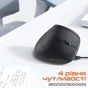 Мишка Meetion BTM008 Wireless/Bluetooth Black (MT-BTM008-A) - зменшене зображення 4