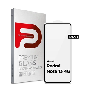 Скло захисне Armorstandart Pro Xiaomi Redmi Note 13 4G Black (ARM72434) зображення 1