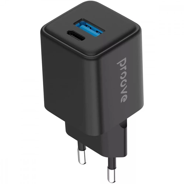 Сетевое зарядное устройство Proove Pocket GaN 30W Black (WCPG30110001) - изображение 1