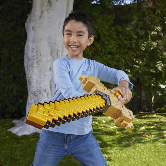 Іграшкова зброя Minecraft Меч-трансформер 2 в 1 (JKC15) - picture 8