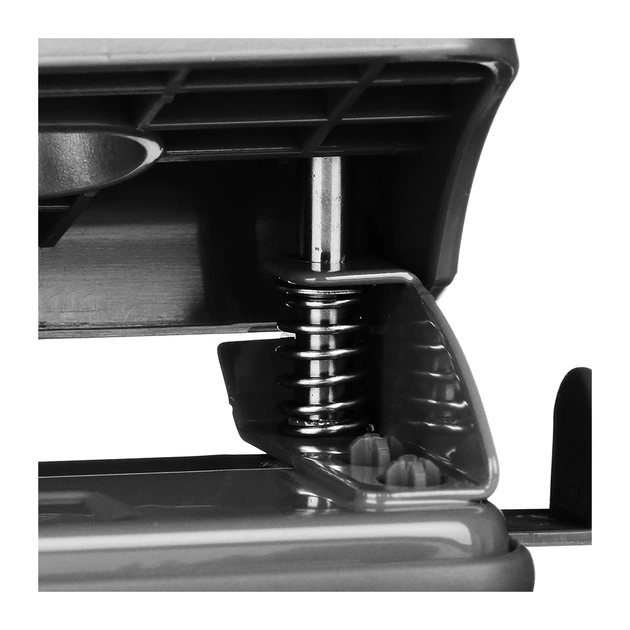 Діркопробивач Buromax пластиковий, до 10 аркушів, 120 х 58 х 59 мм, чорний (BM.4015-01) - picture 5