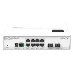 Комутатор мережевий Mikrotik CRS210-8G-2S+IN зображення 1