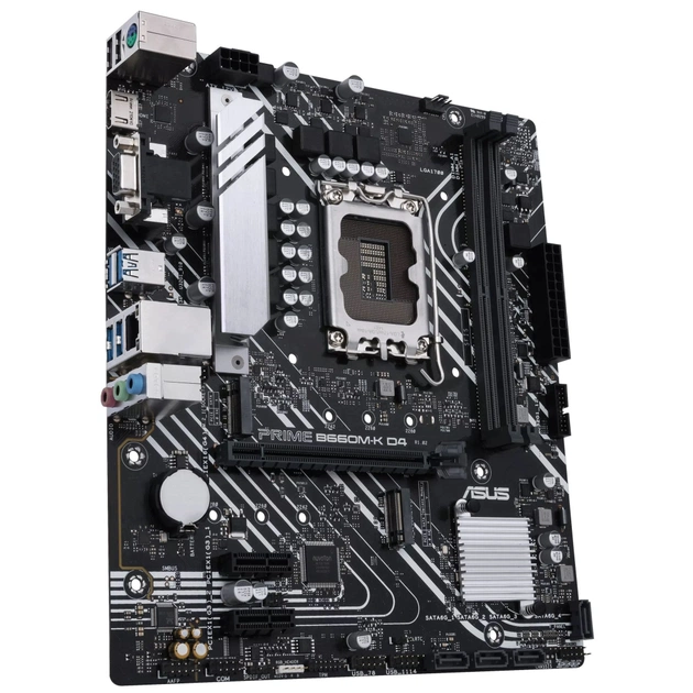 Материнська плата ASUS PRIME B660M-K D4 - picture 4