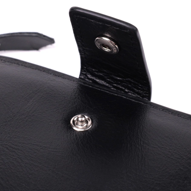 Гаманець Vintage З натуральної шкіри Чорний (22885) - изображение 5