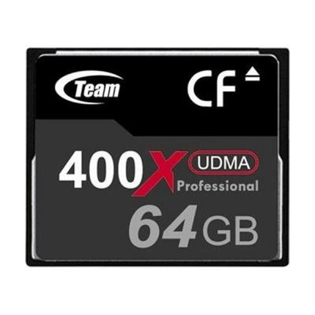 Карта пам'яті Team Compact Flash 64GB 1000x (TCF64G100001) - зображення 1