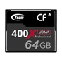 Карта пам'яті Team Compact Flash 64GB 1000x (TCF64G100001) - зменшене зображення 1