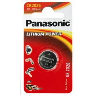 Батарейка Panasonic CR 2025 Lithium * 1 (CR-2025EL/1B) зображення 1