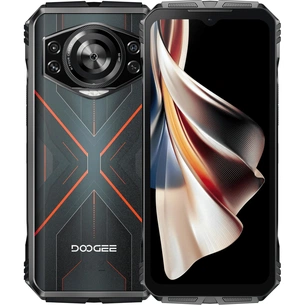 Мобільний телефон Doogee S cyber 8/256Gb Black Red (6923740212431) зображення 1