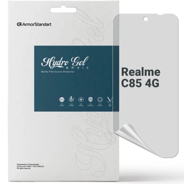 Плівка захисна Armorstandart hydrogel Matte Realme C85 4G (ARM89880) - зображення 1