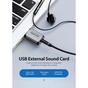 Звукова плата Vention Audio USB 1х3,5mm jack 4pin Metal (OMTP-CTIA) (CDLH0) - preview 2