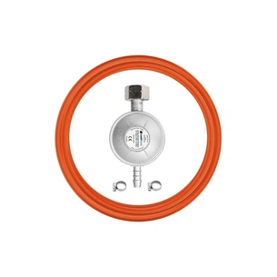 Комплект для підключення газового обладнання Cellfast шланг 1,5 м, редуктор тип KLF G12 (52-505) зображення 1