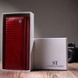 Гаманець ST Leather З натуральної шкіри Червоний (22680) - уменьшенное изображение 12
