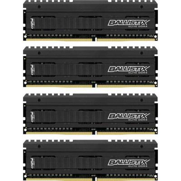 Модуль пам'яті для комп'ютера DDR4 32GB (4x8GB) 2666 MHz Ballistix Elite Micron (BLE4C8G4D26AFEA) - изображение 1